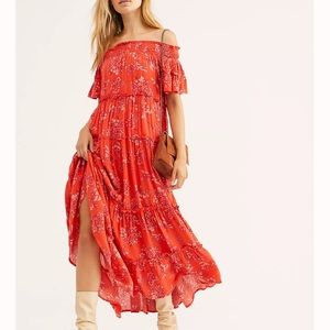 Free People Barclay Maxi Dress, Size Small